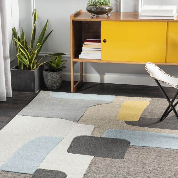 Abstract Area Rug | Carpet Gallery